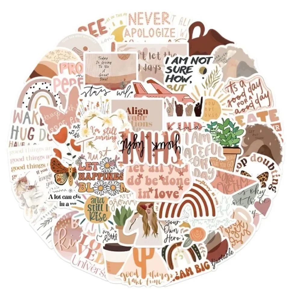 50pc Vinyl Sticker Set